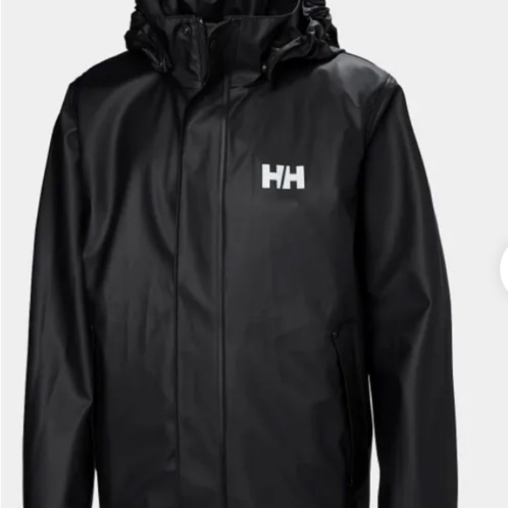 Rubber rain coat size 10